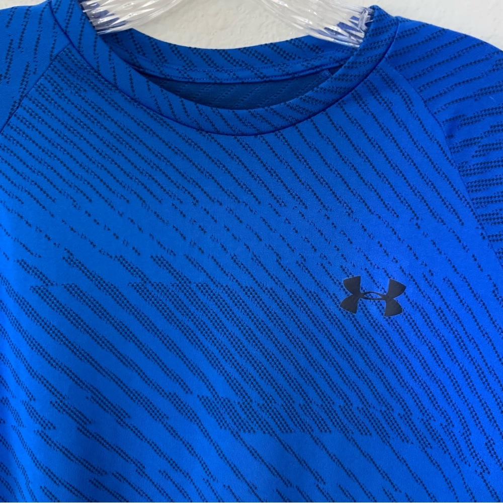 Men’s Under Armour Loose Athletic Short Sleeve Crew Neck Workout Shirt size M - Picture 2 of 6